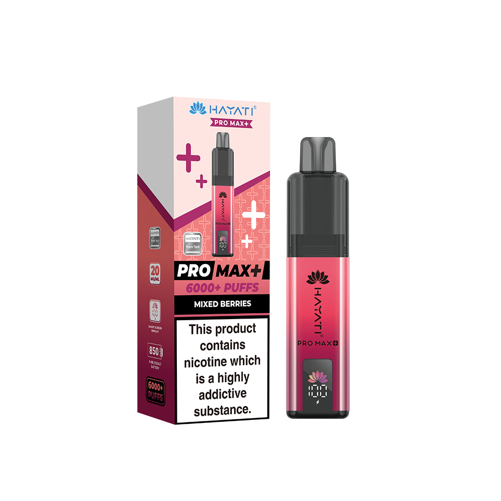 Hayati Pro Max+ Kit 20mg Mixed Berries