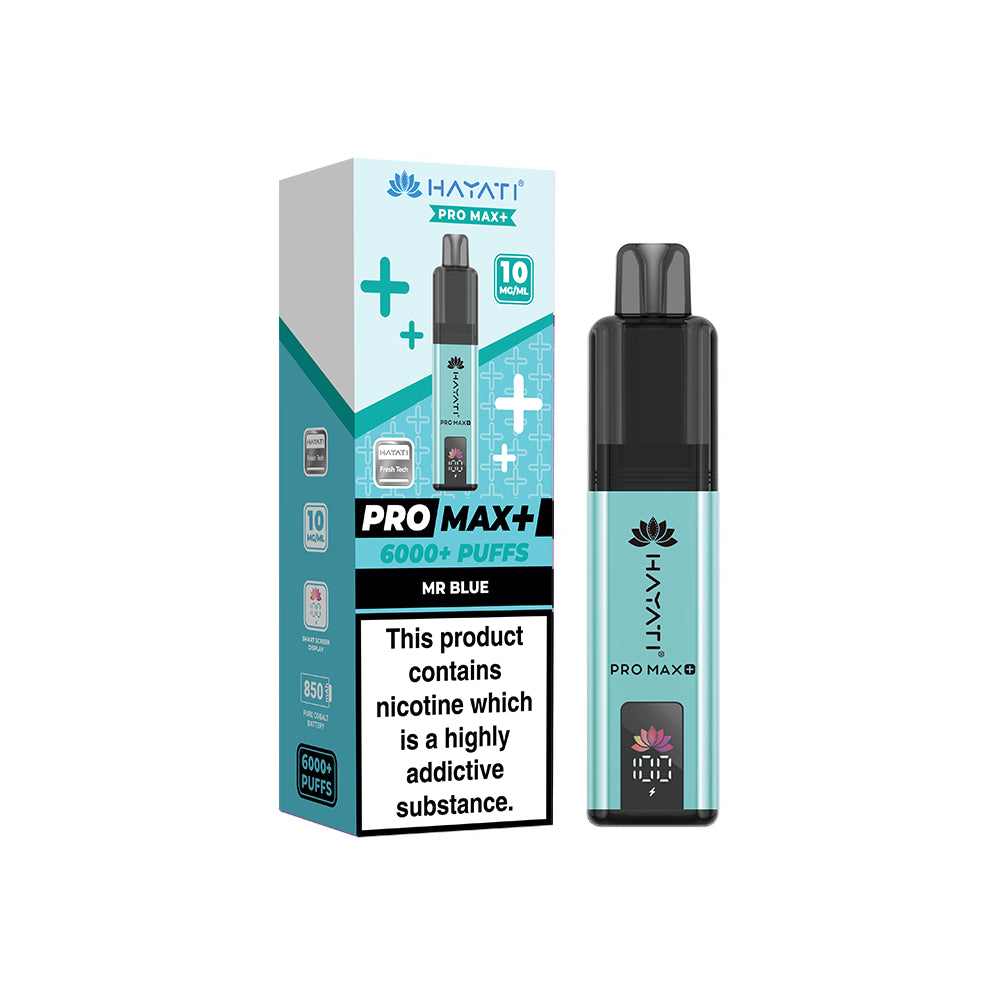 Hayati Pro Max+ Kit 10mg Mr Blue