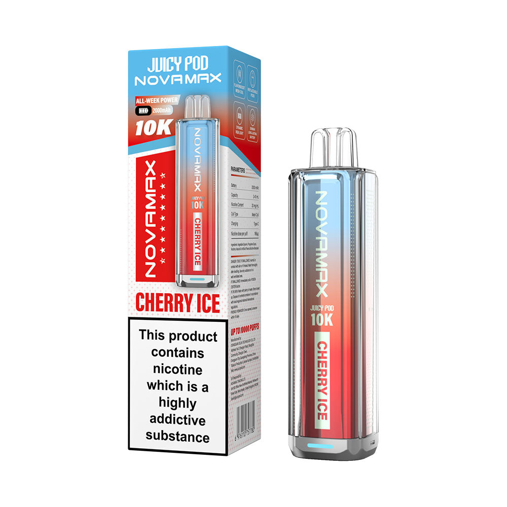 NOVAMAX 10K Kit Cherry Ice 20mg