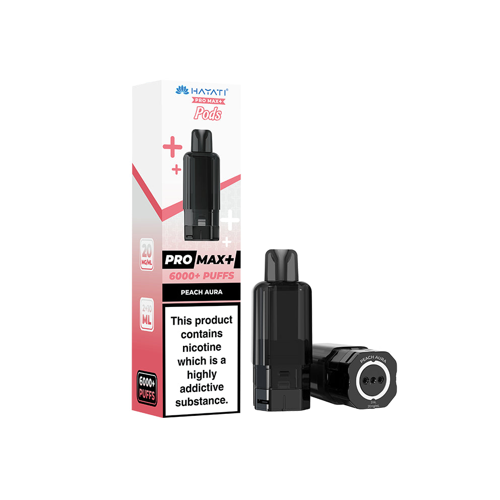 Hayati Pro Max+ Pods Peach Aura
