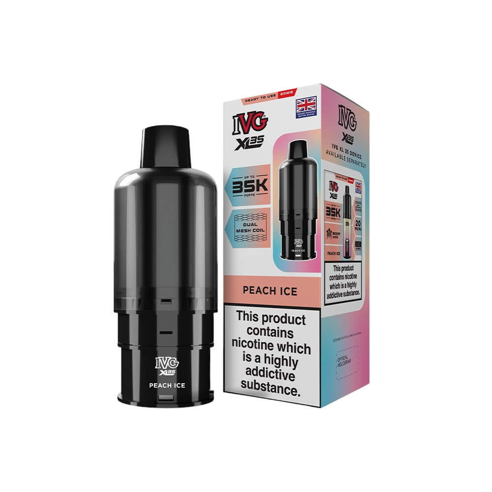 IVG XL35 Replacement Pod Peach Ice