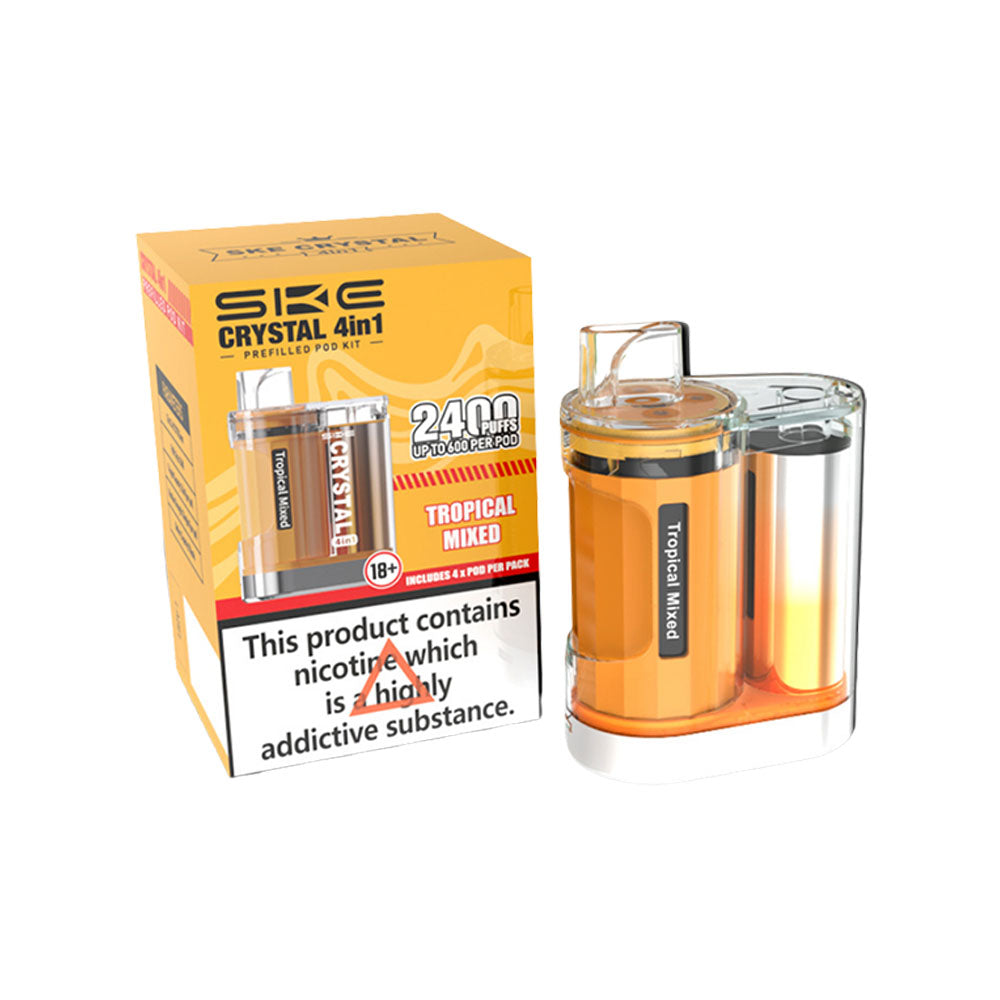 Crystal 4In1 Kit Tropical Mixed 20mg - Single Unit
