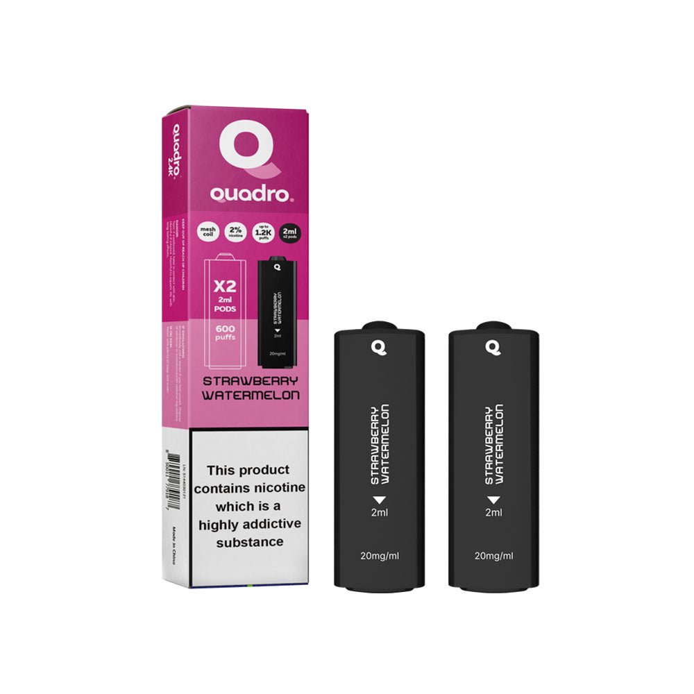 Quadro 2.4K Pods Strawberry Watermelon 20mg