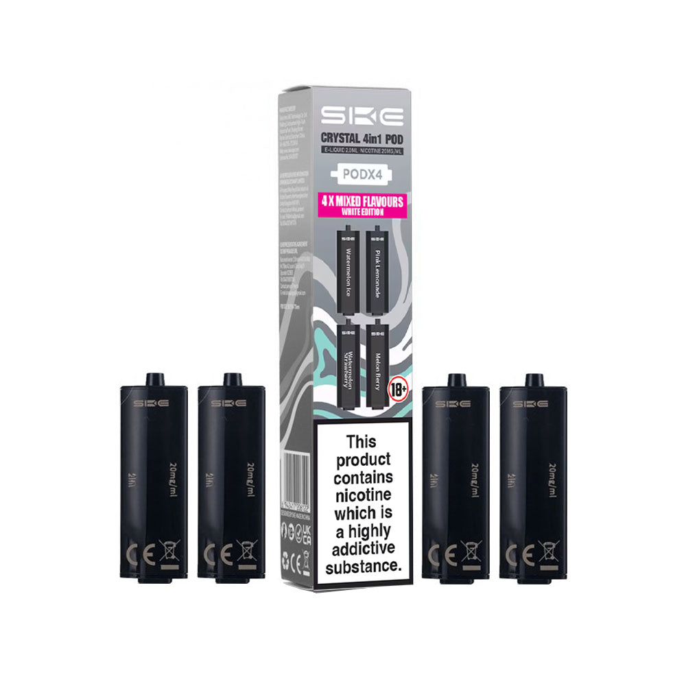 Crystal 4In1 Pod White Edition 20mg
