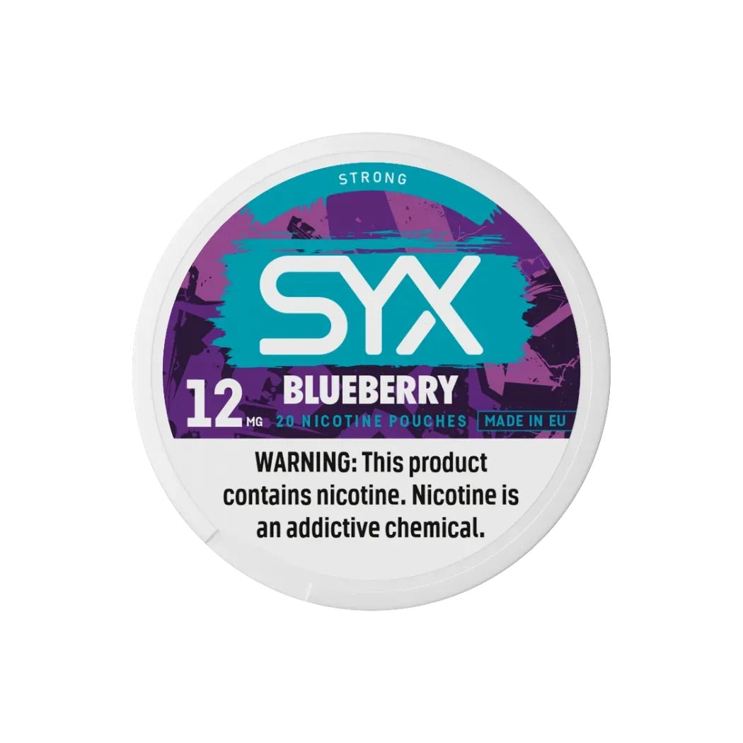 SYX Nicotine Pouch Blueberry 12mg