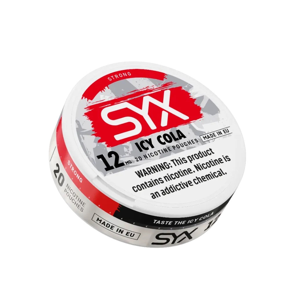SYX Nicotine Pouch Icy Cola 12mg