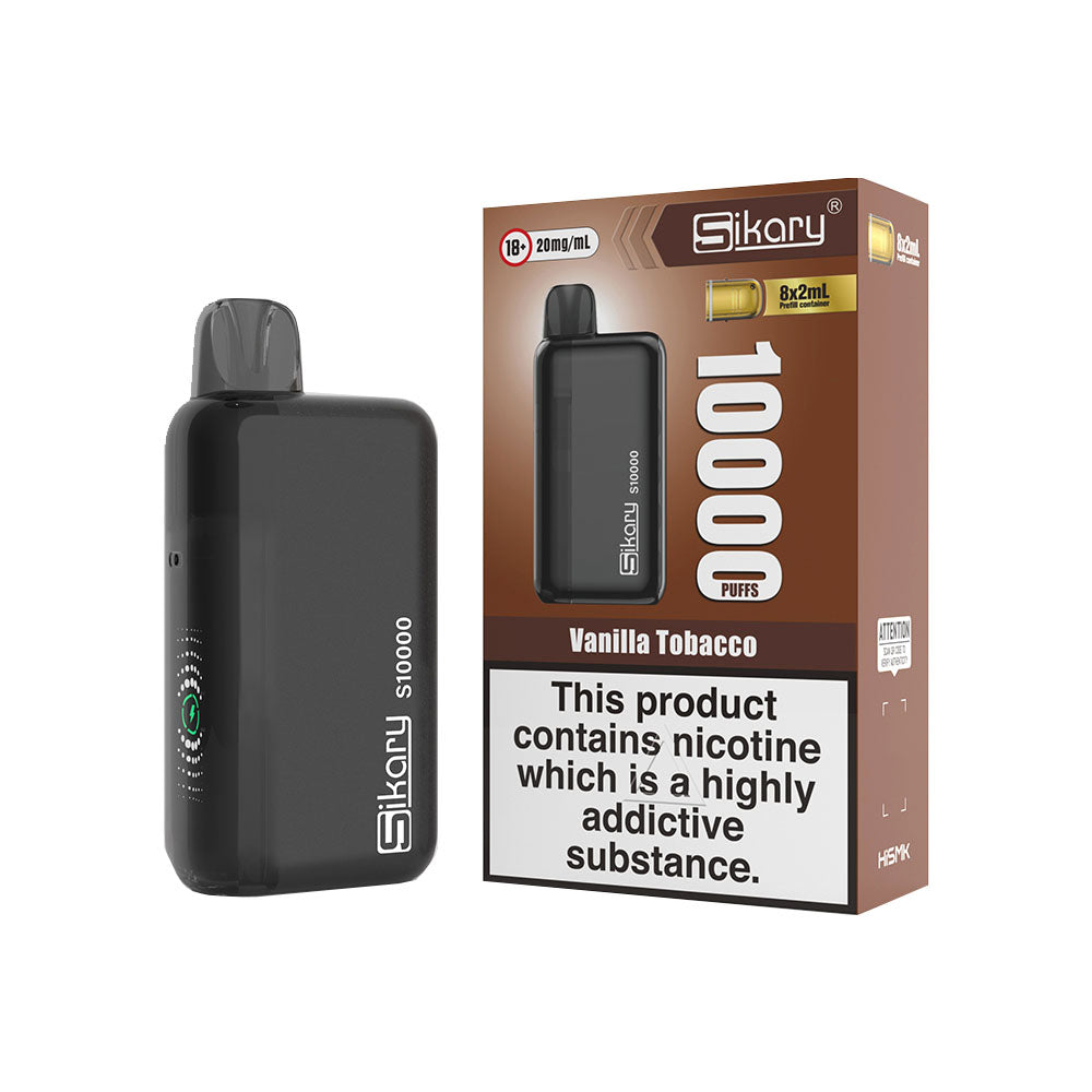 SIKARY S10000 Kit Vanilla Tobacco 20mg