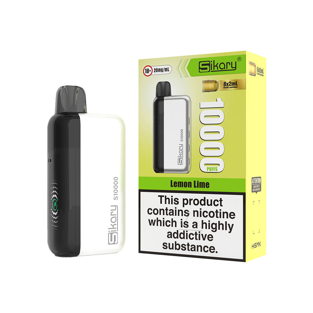SIKARY S10000 Kit Lemon Lime 20mg
