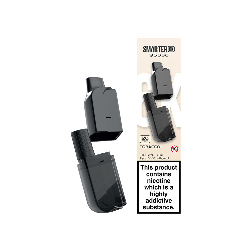 Smarter 6k Replacement Pod Tobacco