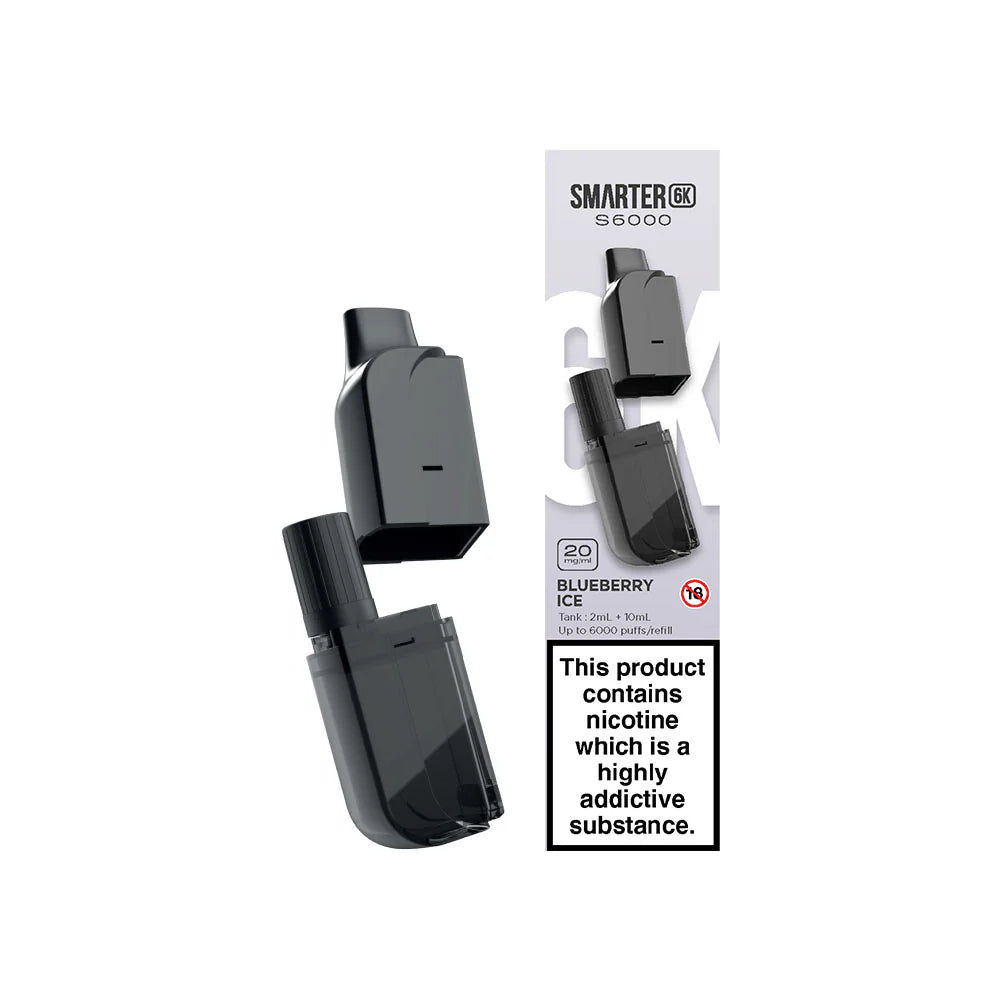 Smarter 6k Replacement Pod Blueberry Ice (100% off)