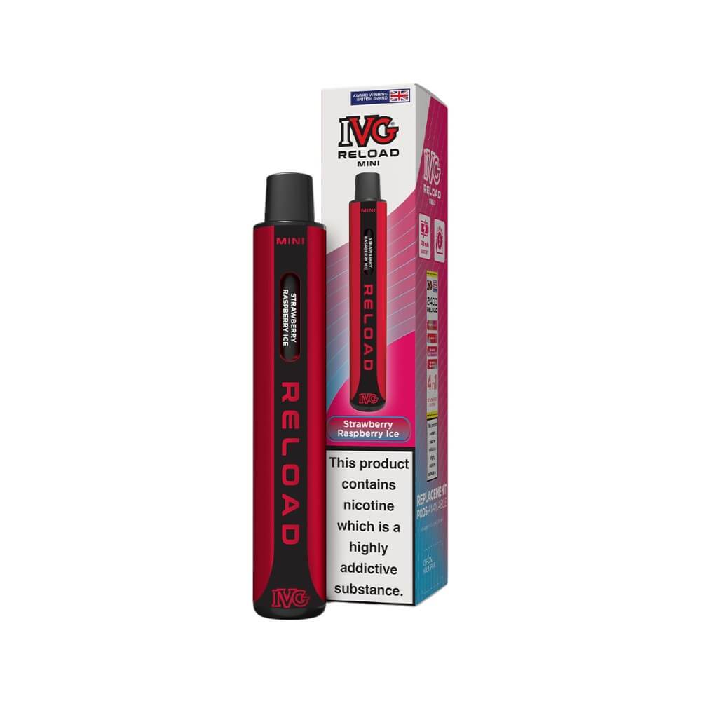 IVG Reload Mini Kit Strawberry Raspberry Ice