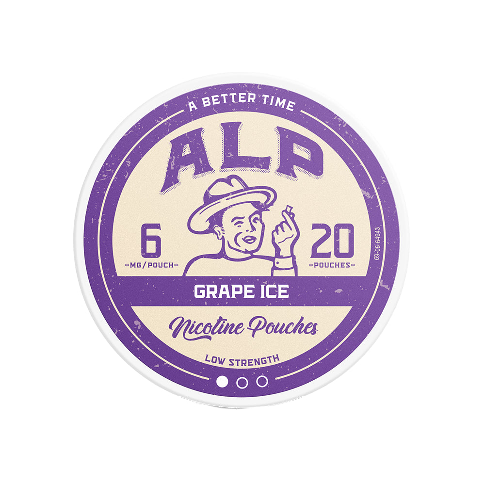 ALP Nicotine Pouch Grape Ice 6mg