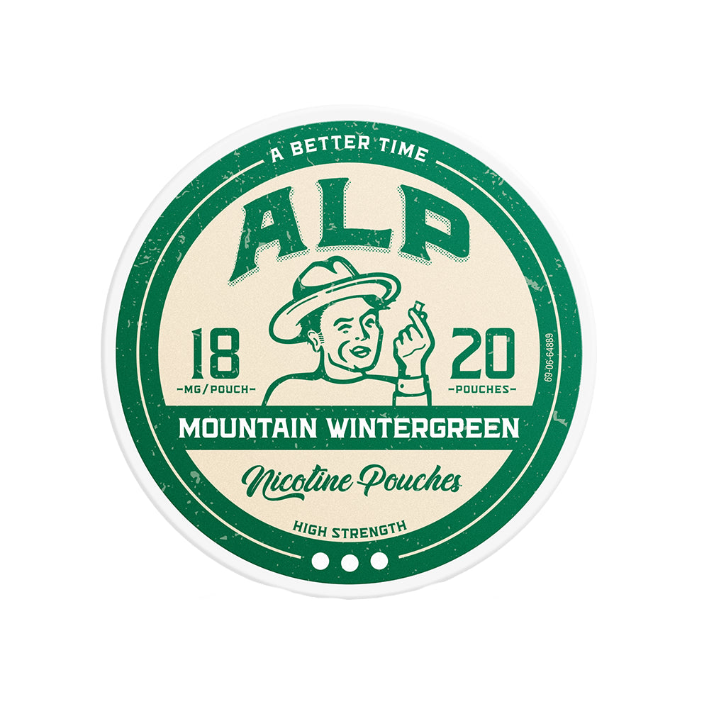 ALP Nicotine Pouch Mountain Wintergreen 18mg