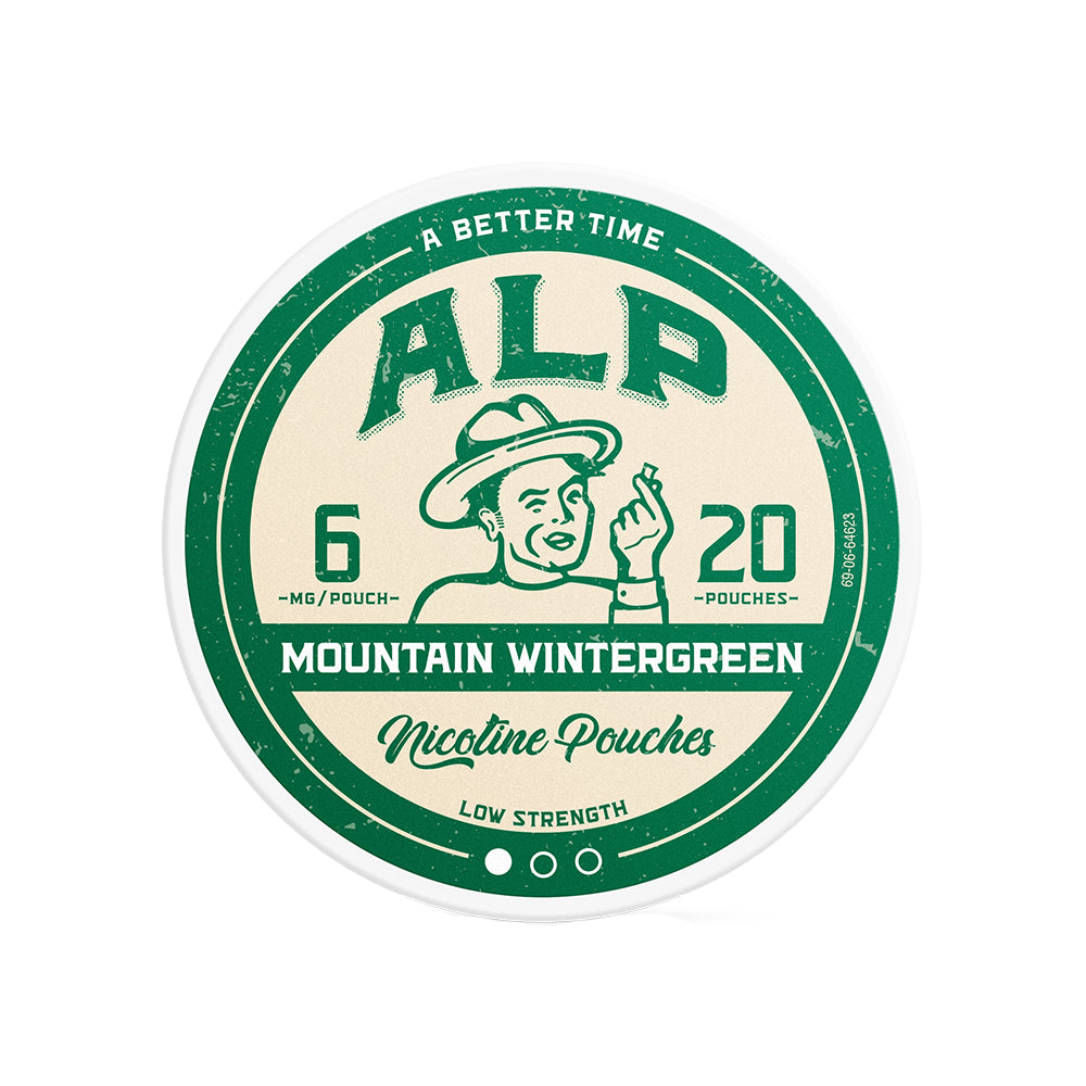 ALP Nicotine Pouch Mountain Wintergreen 6mg
