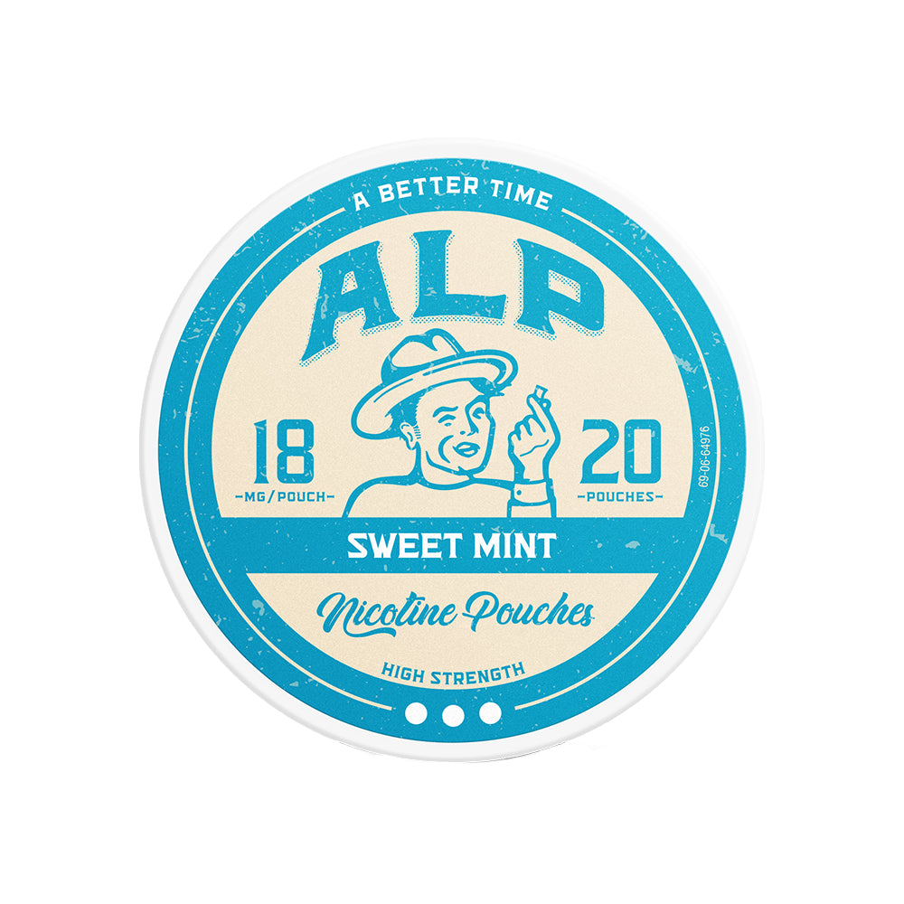 ALP Nicotine Pouch Sweet Mint 18mg