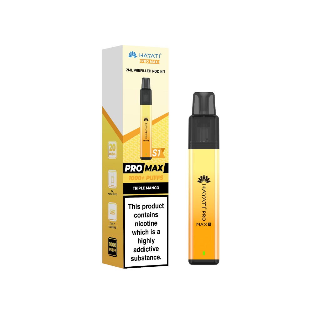Hayati Pro Max S1 Kit Triple Mango