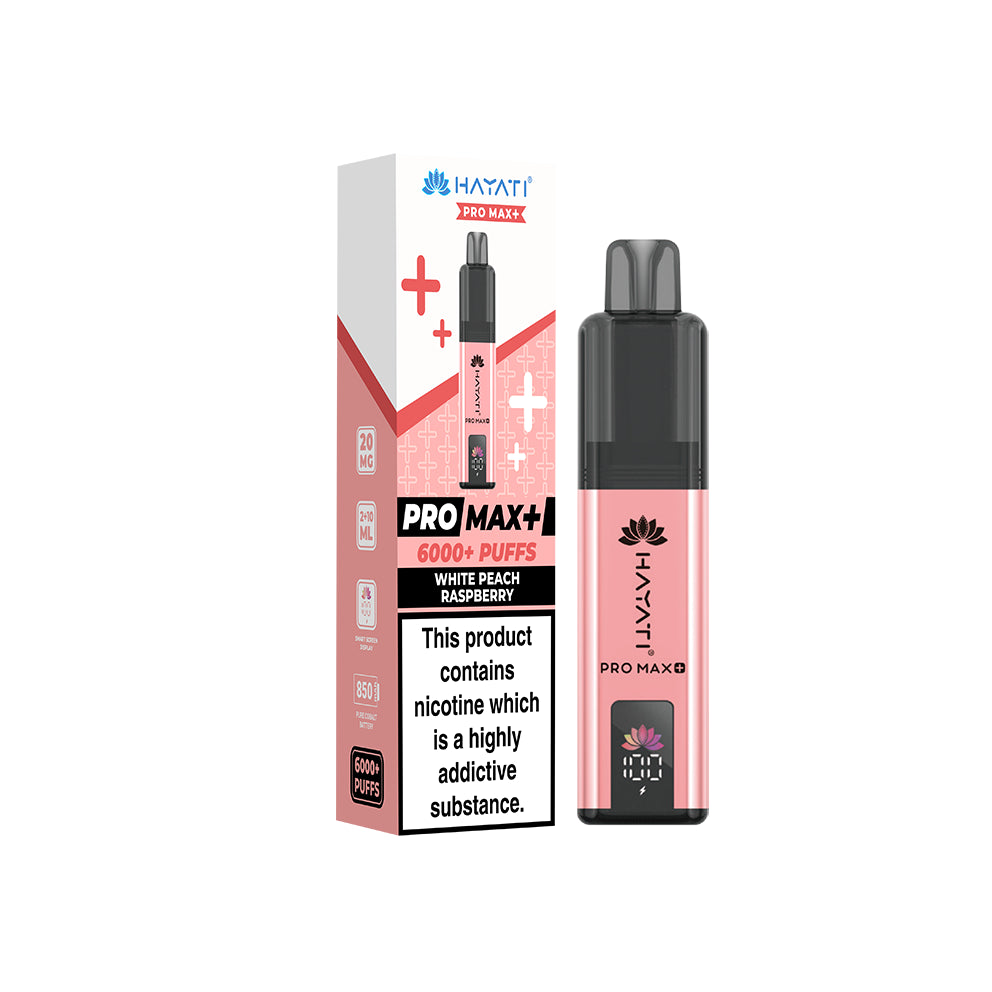 Hayati Pro Max+ Kit White Peach Raspberry