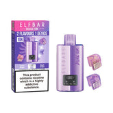 ELFbar Dual 10k Refillable Pod Kit Grape Edition