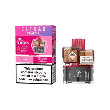 ELFbar Dual 10K Replacement Pod Cherry Edition