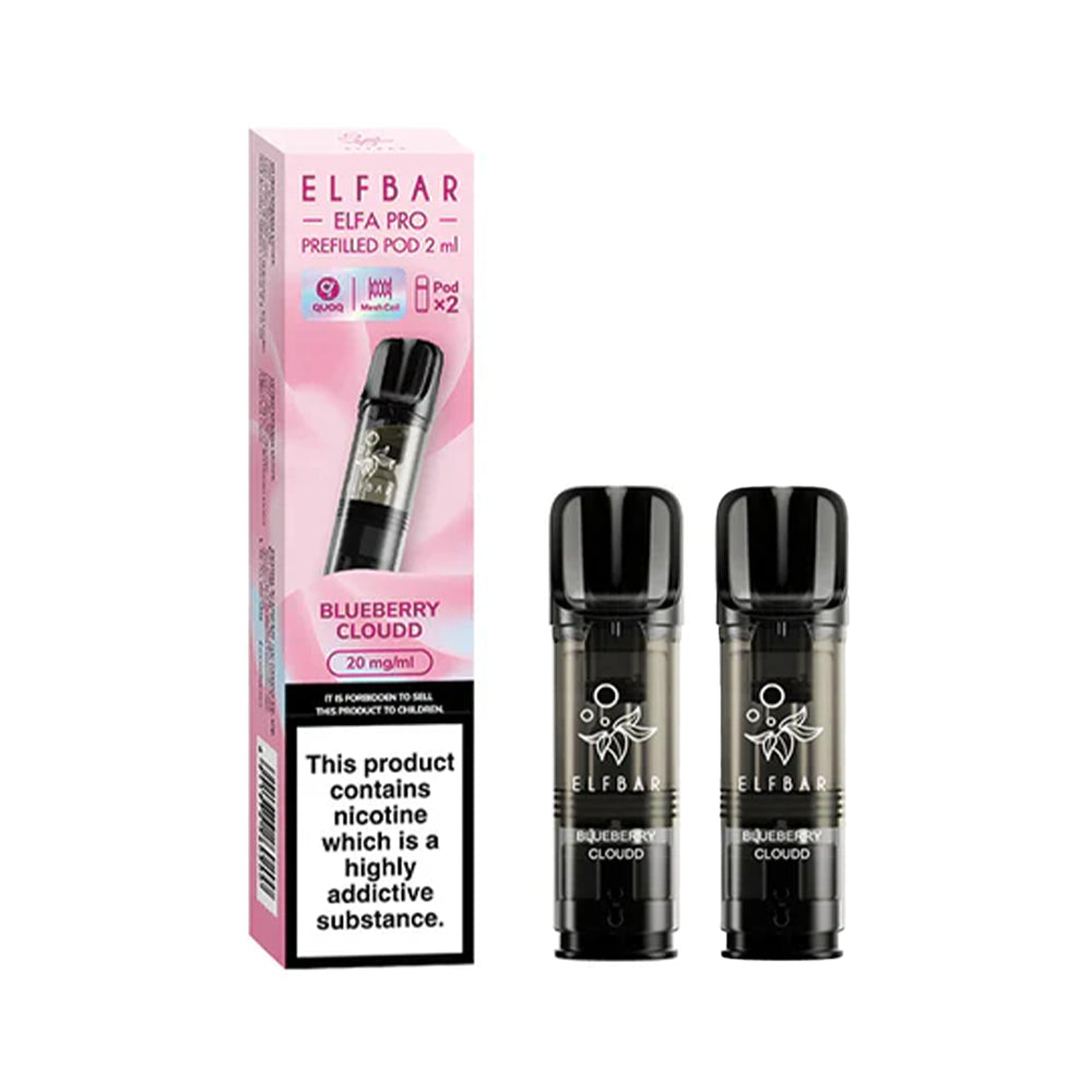 ELFbar Elfa Pro Prefilled Pod 2pk Blueberry Cloudd 2ml