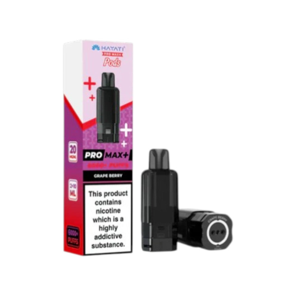 Hayati Pro Max+ Pods 20mg Grape Berry – Vape Local