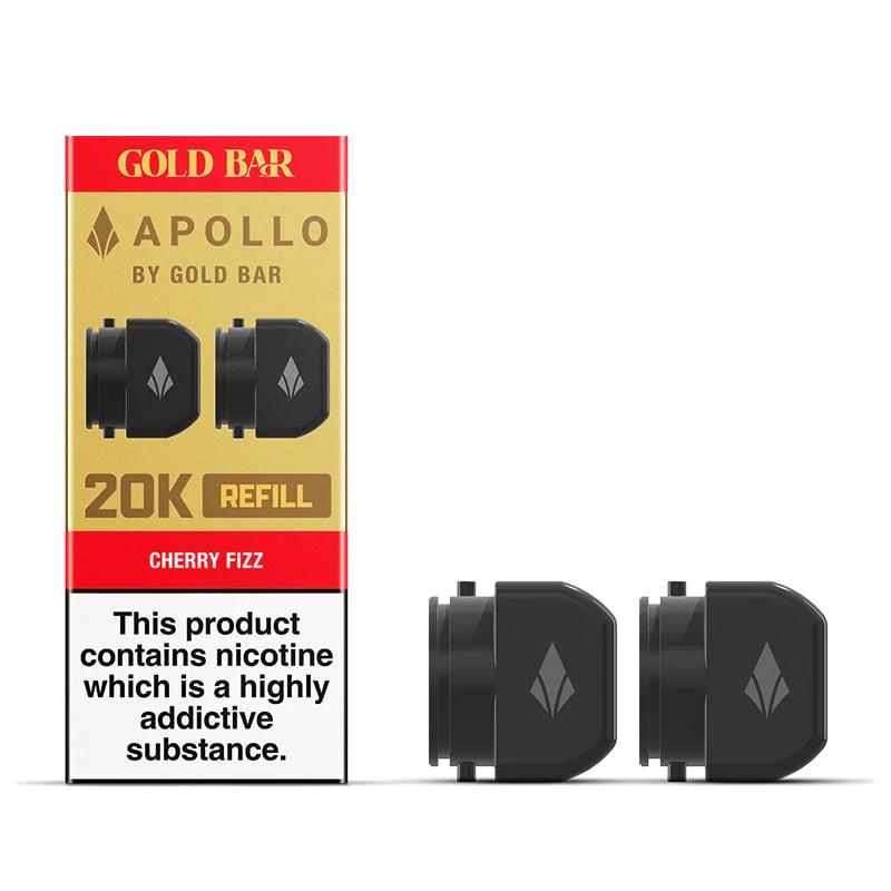 Apollo By Gold Bar Double Refill Cherry Fizz