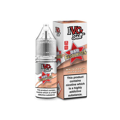 IVG Bar Favourites White Peach Raspberry Nic Salts 20mg