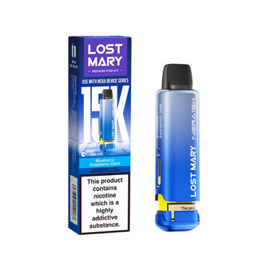 Lost Mary Nera 15k Prefilled Pod Blueberry Raspberry Gami