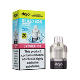 Dojo Blast 10K Replacement Pod Lychee Ice