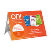 on!® POS Tent Card