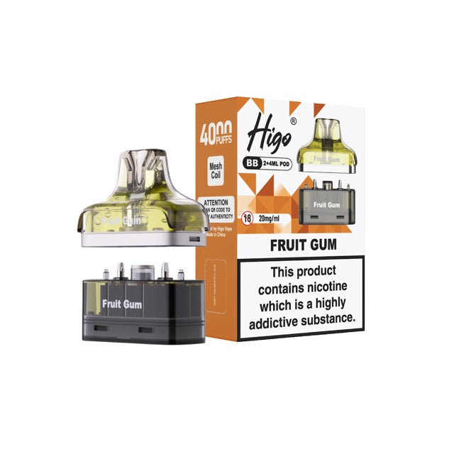 Higo BB 4000 Pod Fruit Gum