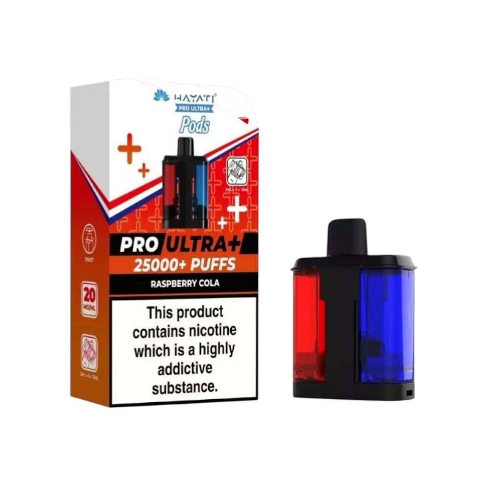 Hayati Pro Ultra+ Refill Raspberry Cola