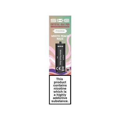 Crystal 4In1 Pod White Peach Razz 20mg