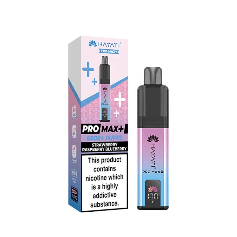 Hayati Pro Max+ Kit Strawberry Raspberry Blueberry
