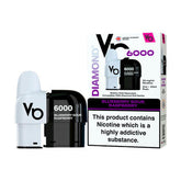 Vapes Bars Diamond 6k Pod Pack Blueberry Sour Raspberry - Single Unit