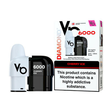 Vapes Bars Diamond 6k Pod Pack Cherry Ice