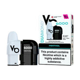 Vapes Bars Diamond 6k Pod Pack Menthol - Single Unit