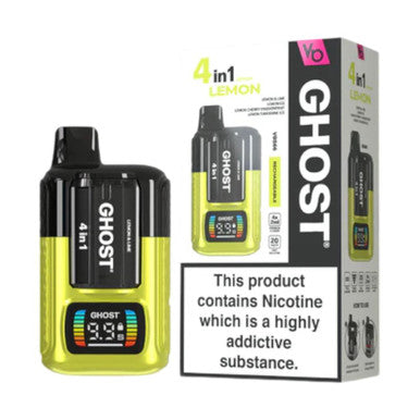 Vapes Bars Ghost 4 in 1 Lemon Edition 20mg