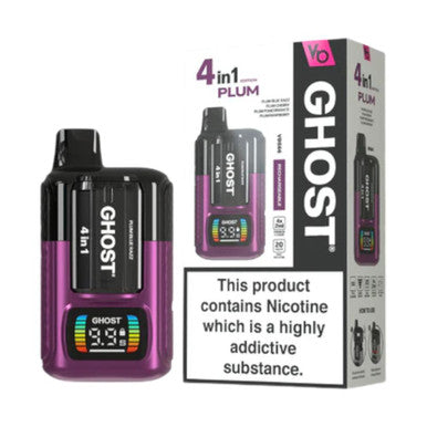 Vapes Bars Ghost 4 in 1 Plum Edition 20mg