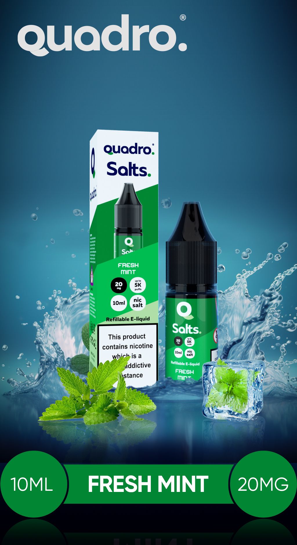 Quadro Salts Fresh Mint