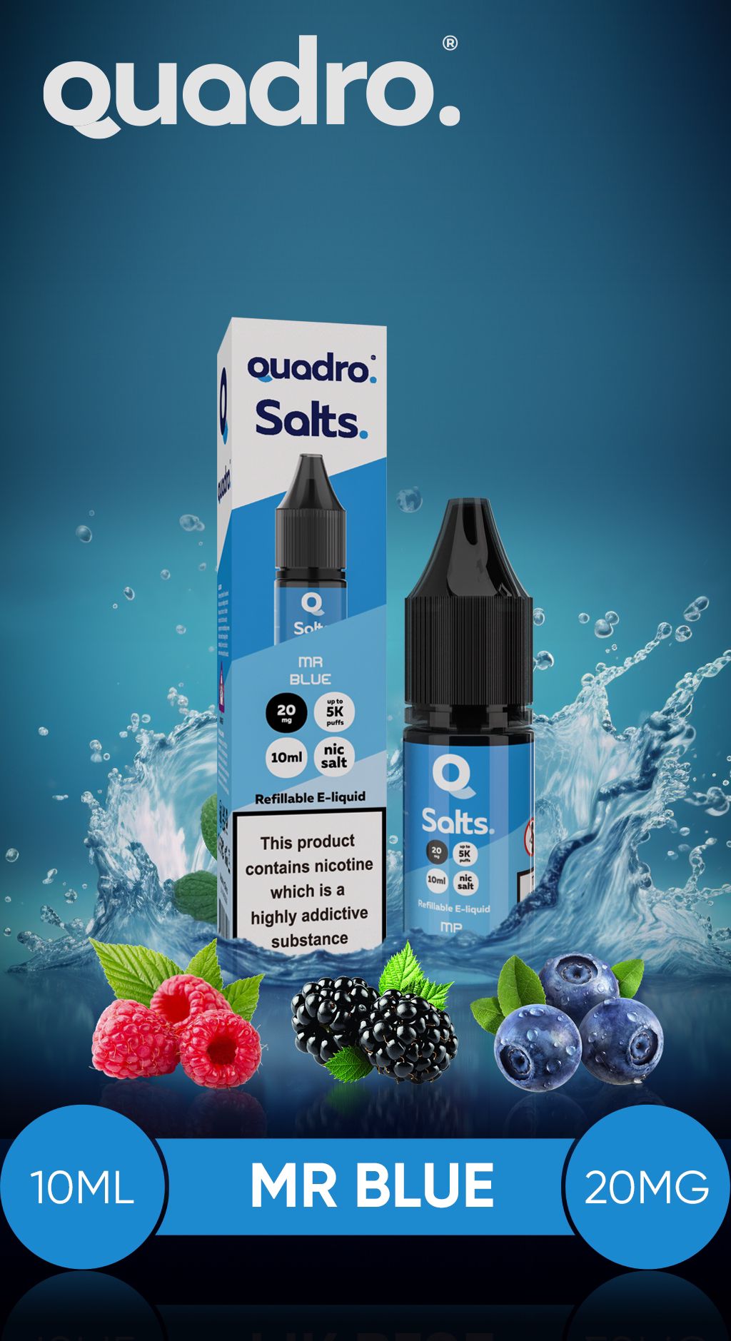 Quadro Salts Mr Blue