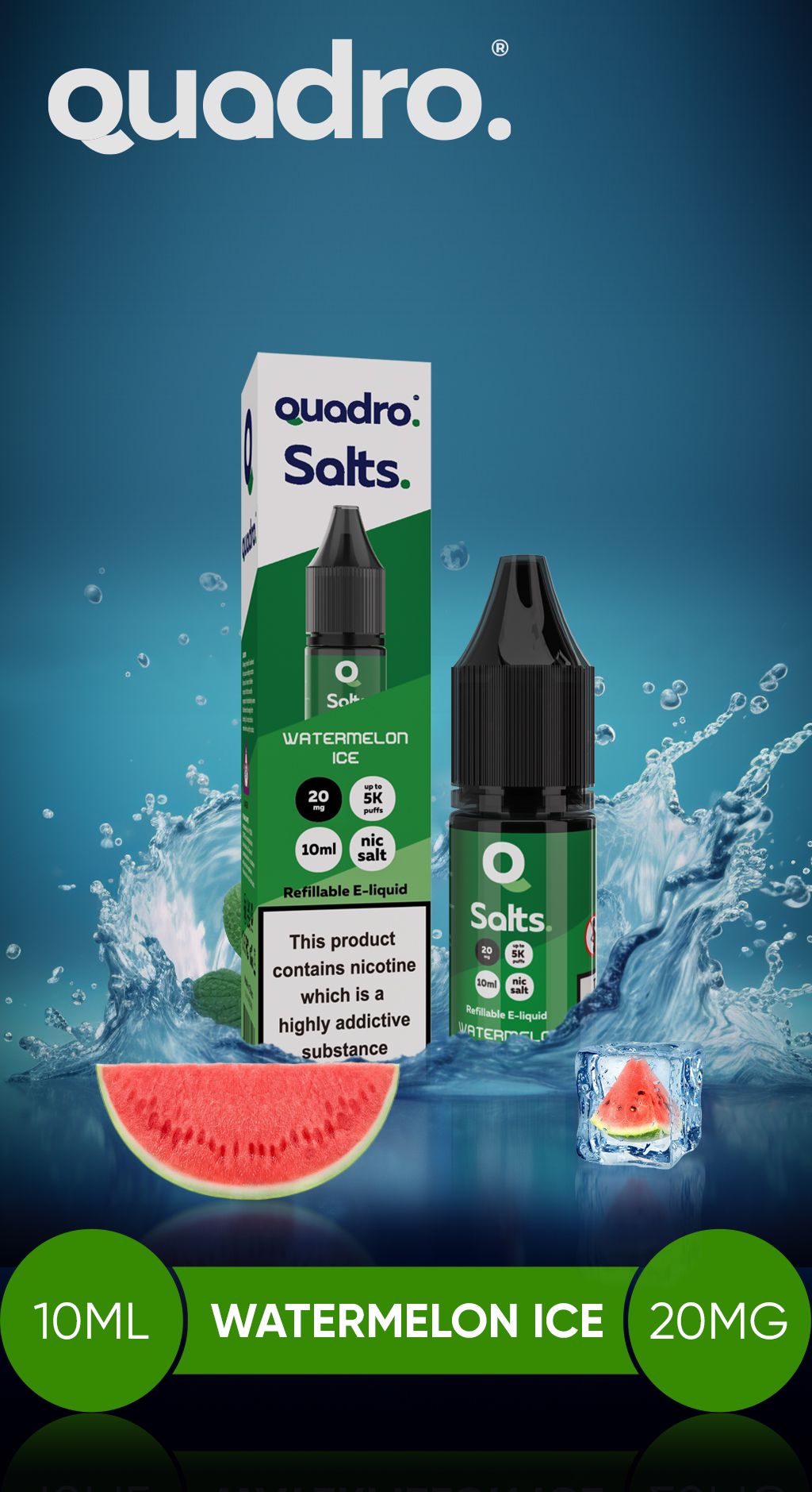 Quadro Salts Watermelon Ice